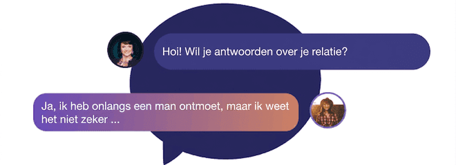 Een expert vraagt of je antwoorden wilt over je relatie en een vrouw antwoordt, mobiele versie Photo - Een expert vraagt of je antwoorden wilt over je relatie en een vrouw antwoordt, mobiele versie