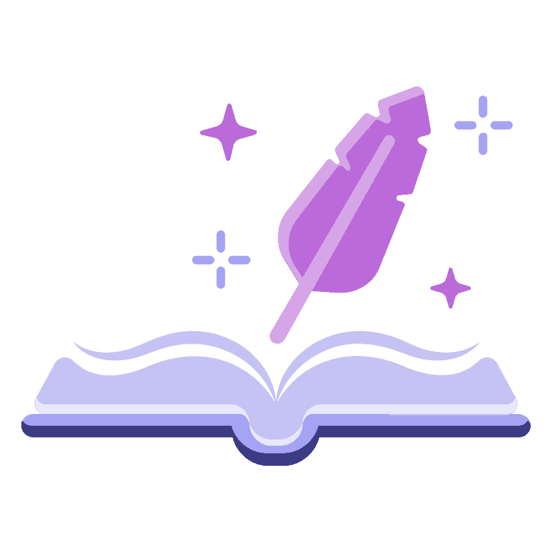 Pictogram van een boek zoals gebruikt op de spirituele pagina's van AskNebula, in de interface van de site Photo - Pictogram van een boek zoals gebruikt op de spirituele pagina's van AskNebula, in de interface van de site