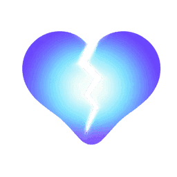 Pictogram van een gebroken hart zoals gebruikt op de spirituele pagina's van AskNebula Photo - Pictogram van een gebroken hart zoals gebruikt op de spirituele pagina's van AskNebula