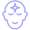 Pictogram van een hoofd met een ster op het voorhoofd, te zien op de website van AskNebula Photo - Pictogram van een hoofd met een ster op het voorhoofd, te zien op de website van AskNebula