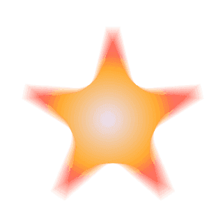 Pictogram van een oranje ster zoals gebruikt op de spirituele pagina's van AskNebula Photo - Pictogram van een oranje ster zoals gebruikt op de spirituele pagina's van AskNebula
