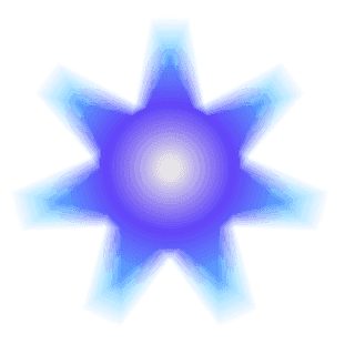 Pictogram van een ster zoals gebruikt op de spirituele pagina's van AskNebula, in de interface van de site Photo - Pictogram van een ster zoals gebruikt op de spirituele pagina's van AskNebula, in de interface van de site
