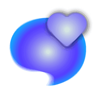 Pictogram van een tekstballon met een hart zoals gebruikt op de spirituele pagina's van AskNebula Photo - Pictogram van een tekstballon met een hart zoals gebruikt op de spirituele pagina's van AskNebula