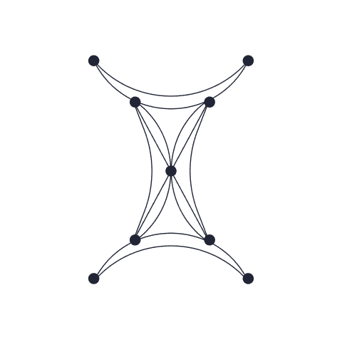 Zwart symbool van het sterrenbeeld Tweelingen zoals gebruikt in de horoscopen van AskNebula Photo - Zwart symbool van het sterrenbeeld Tweelingen zoals gebruikt in de horoscopen van AskNebula